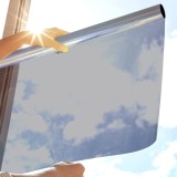 Sonnenschutzfolie SOL-st20 silber dunkel - statisch haftend