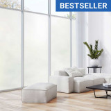 Milchglasfolie - Frost innen - statisch haftend