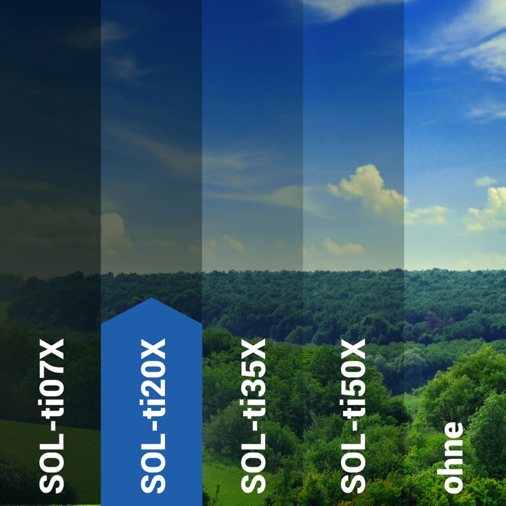 Sonnenschutzfolie SOL-ti20X titan dunkel