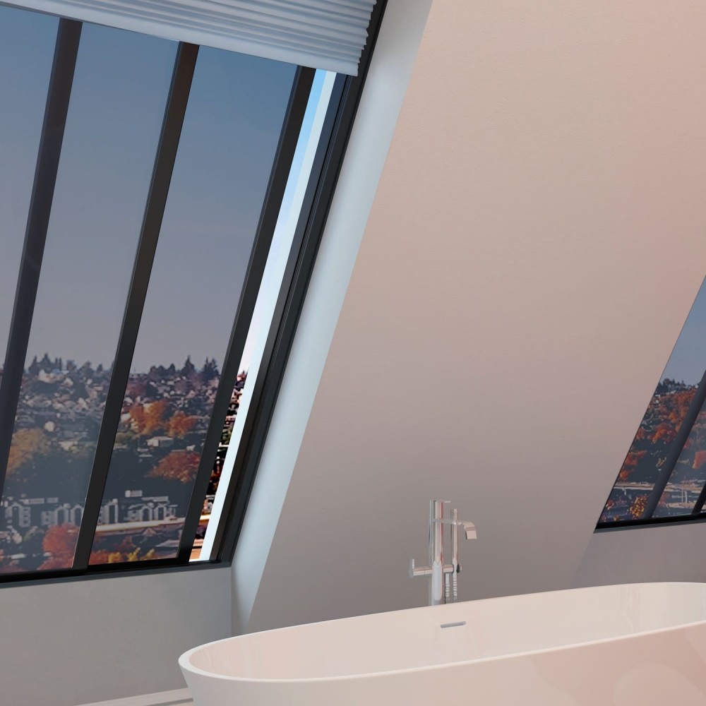 Dachfensterfolie SOL-DA20XP silber dunkel