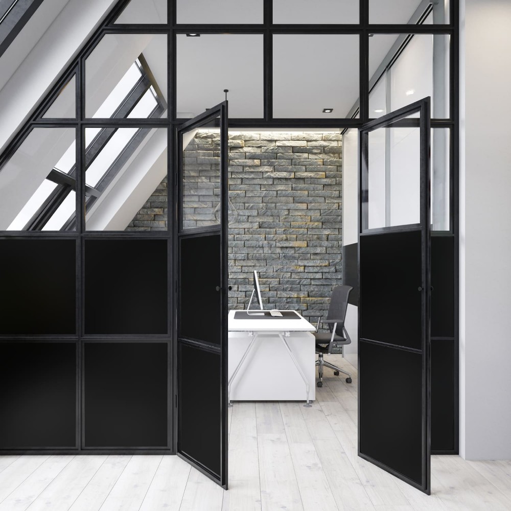 Sichtschutzfolie - Schwarz opak