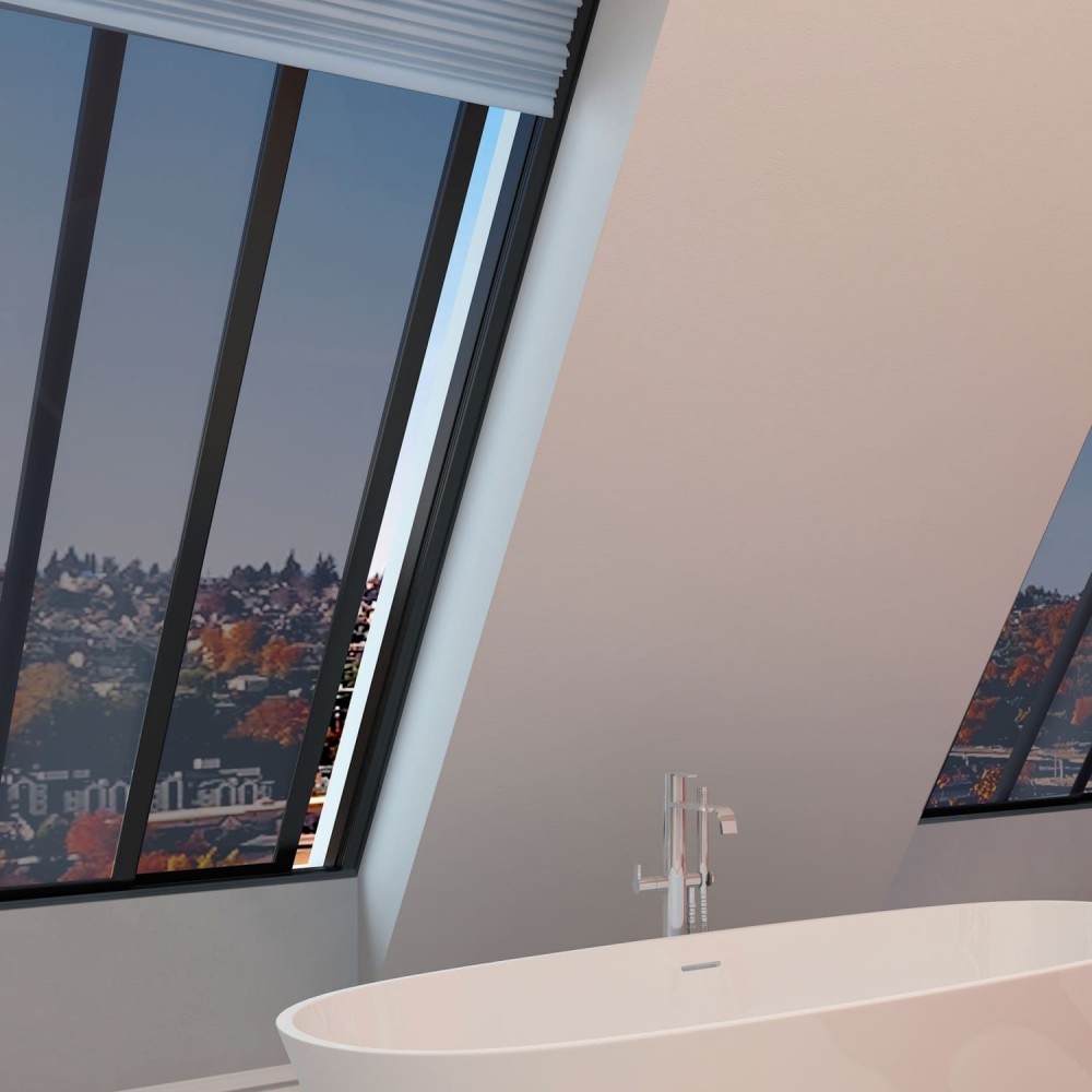 Dachfensterfolie SOL-sky PRO silber dunkel