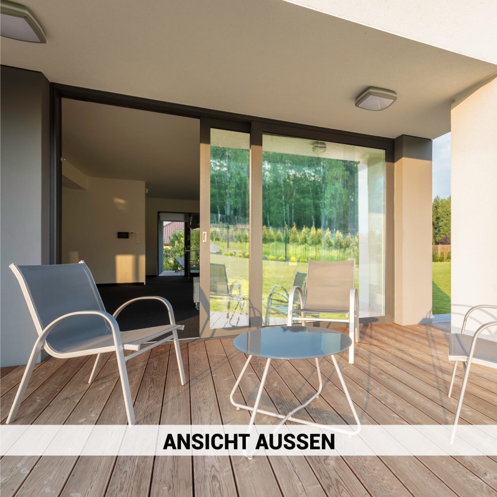 Sonnenschutzfolie SOL-20 silber dunkel