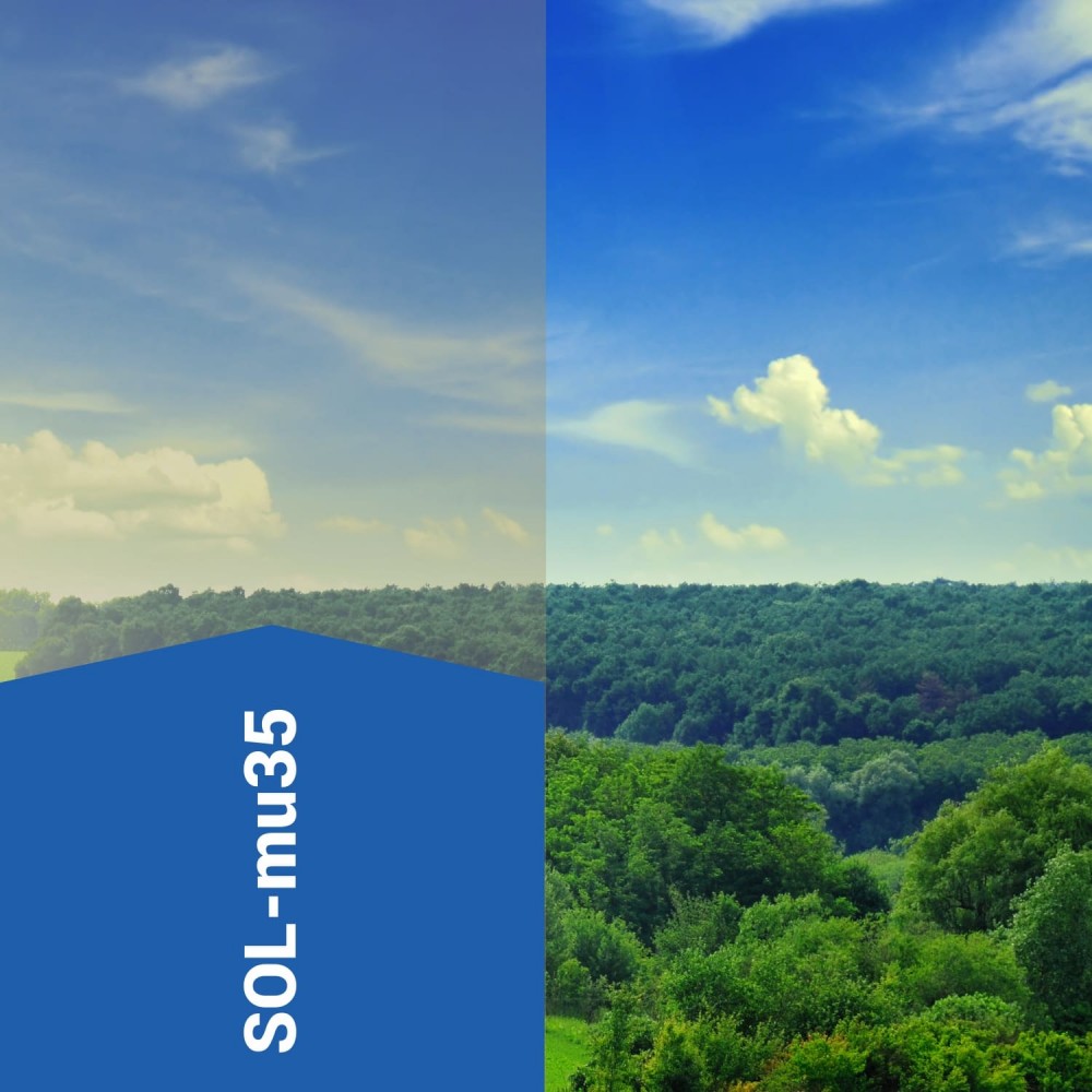 Sonnenschutzfolie SOL-mu35 multiglass mittel