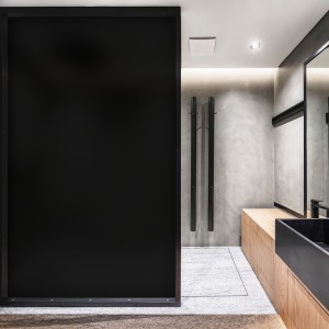 Sichtschutzfolie - Schwarz opak