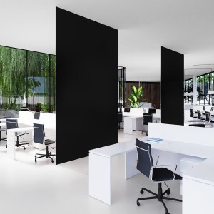 Sichtschutzfolie - Schwarz opak