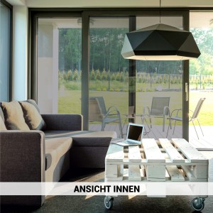 Sonnenschutzfolie SOL-35 silber mittel