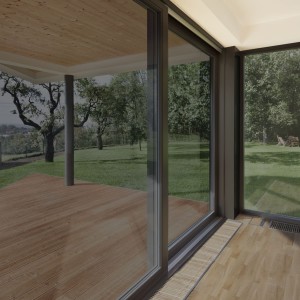 Sonnenschutz- und Sicherheitsfolie silber dunkel, 4mil