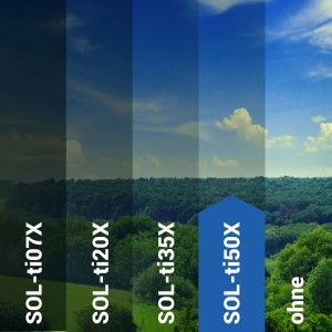 Sonnenschutzfolie SOL-ti50X titan hell Sonnenschutzfolie SOL-ti50X titan hell
