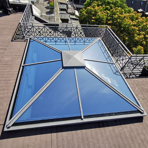 Dachfensterfolie SOL-sky silber dunkel