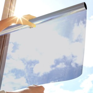 Sonnenschutzfolie SOL-35XP Premium - silber mittel