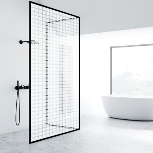 matte Karos 44 mm x 44 mm