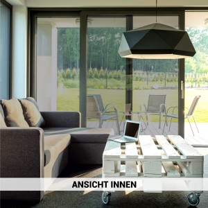 Sonnenschutzfolie SOL-st50 silber hell - statisch haftend