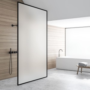 Milchglasfolie - Frost innen - statisch haftend